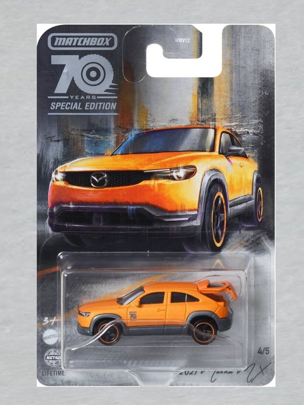 Matchbox 2021 Mazda MX ORANGE